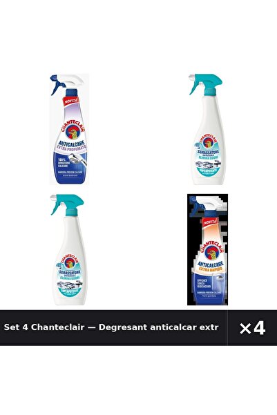 Chanteclair Set 4 — Degresant anticalcar extra-p + Spray Degresant Universal ...