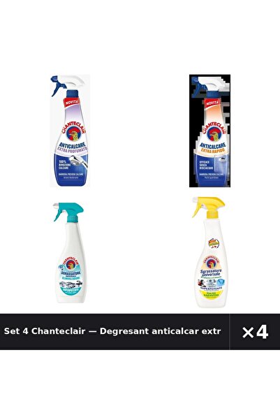 Chanteclair Set 4 — Degresant anticalcar extra-p + Degresant anticalcar extra...