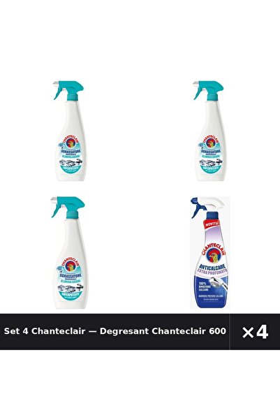 Chanteclair Set 4 — Degresant 600ml + Spray Degresant Universal An + Degresan...