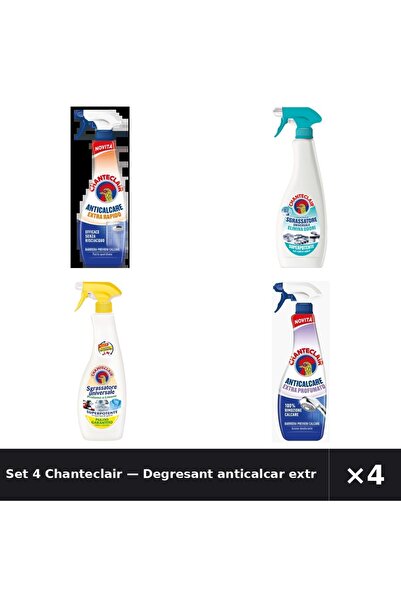 Chanteclair Set 4 — Degresant anticalcar extra r + Spray Degresant Universal ...