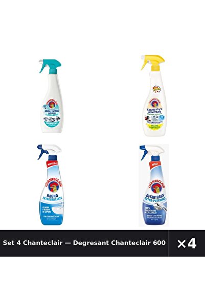 Chanteclair Set 4 — Degresant 600ml + Degresant universal Lamaie C + Degresan...