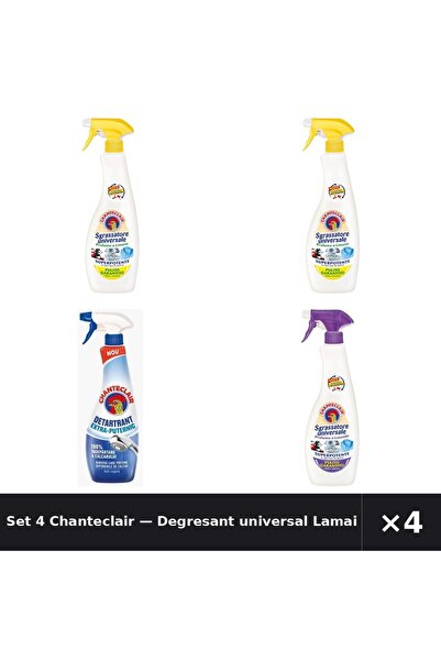 Chanteclair Set 4 — Degresant universal Lamaie C + Detartrant extra-puternic ...