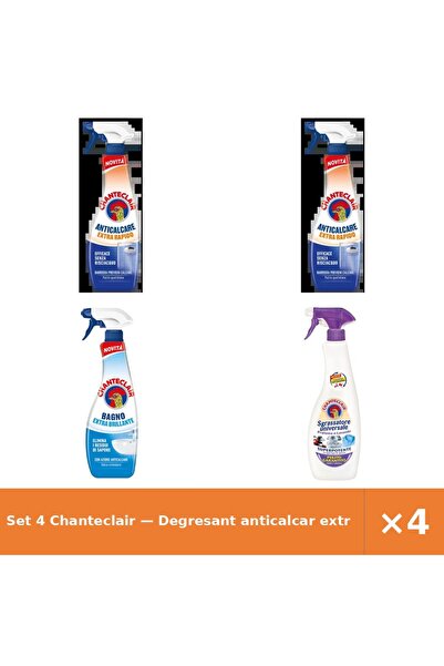 Chanteclair Set 4 — Degresant anticalcar extra r + Degresant anticalcar extra...
