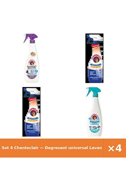 Chanteclair Set 4 — Degresant universal Lavanda + Degresant anticalcar extra ...
