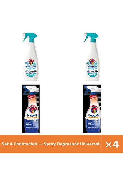 Chanteclair Set 4 — Spray Degresant Universal An + Degresant anticalcar extra r