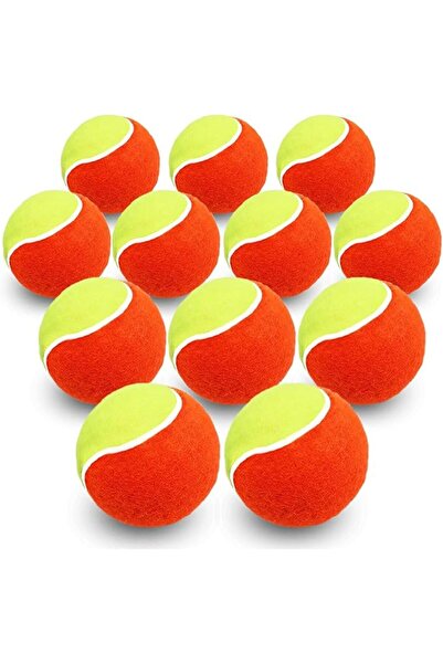 Arabest Advanced Training Tennis Balls - 12 Pack, Low Compression, Orange, fo...