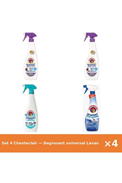 Chanteclair Set 4 — Degresant universal Lavanda + Spray Degresant Universal A...