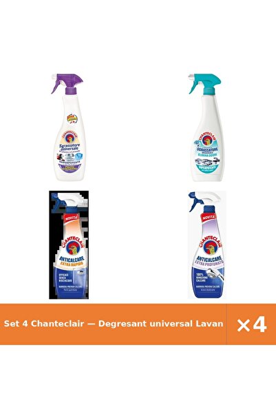 Chanteclair Set 4 — Degresant universal Lavanda + Spray Degresant Universal A...