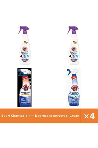 Chanteclair Set 4 — Degresant universal Lavanda + Degresant anticalcar extra ...