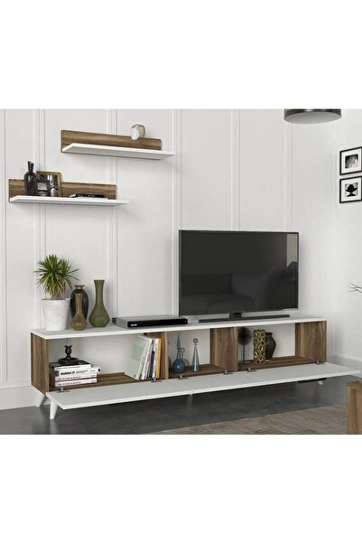 SAHABA Mareat TV table, Turkish Tv Table, 180 Cm Home TV Stand, Media Storage...