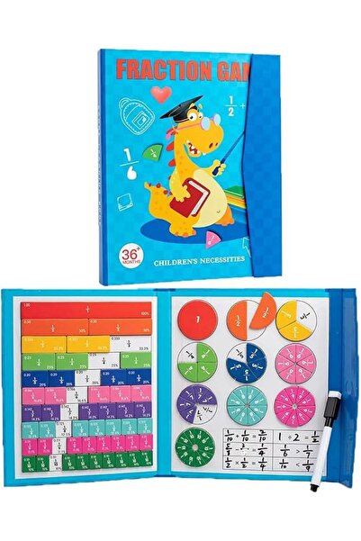 Bukela Magnetic Fraction Learning Set with Rainbow Tiles, Score Disks and Cir...