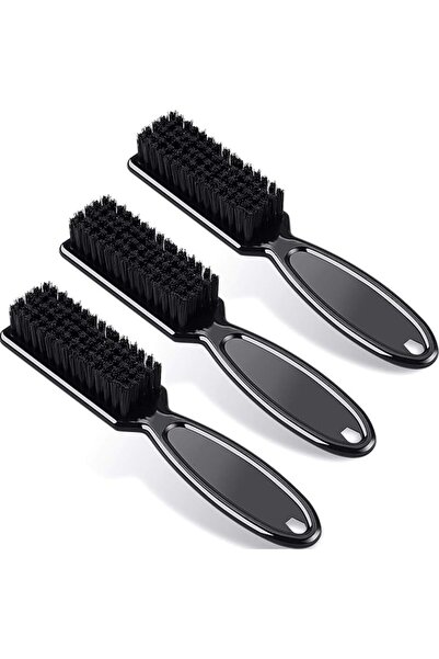 ASKIND 3 Pcs Nylon Clipper Blade Brush Kit, Barber Nail and Hair Trimmer Clea...
