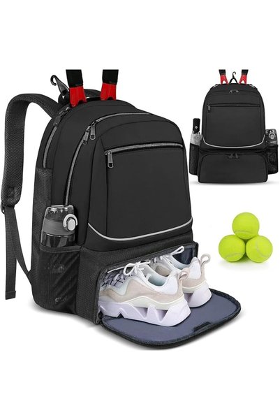OASISGALORE Tennis Bag Tennis Backpack for Women Men 2 Rackets with Insulated...