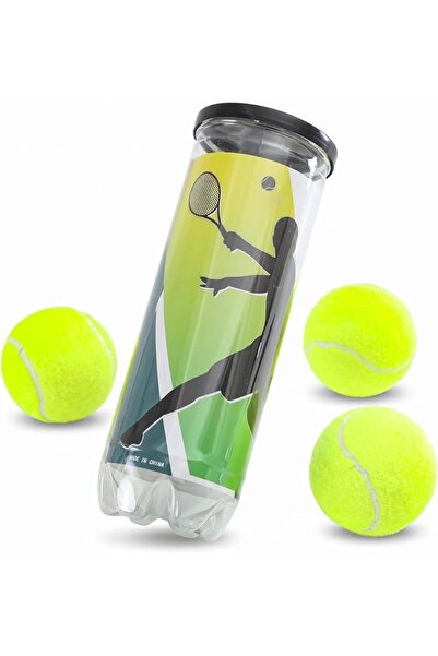 ToolHouse 3Pcs Tennis Ball - Training Tennis Balls Kit in Sealed Tub, Suitabl...