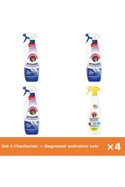 Chanteclair Set 4 — Degresant anticalcar extra-p + Degresant universal Lamaie C
