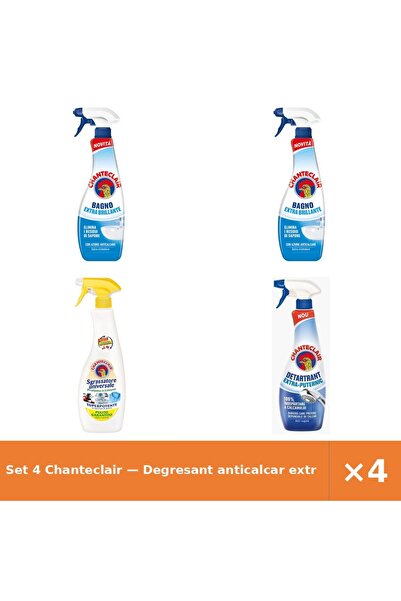Chanteclair Set 4 — Degresant anticalcar extra s + Degresant universal Lamaie...