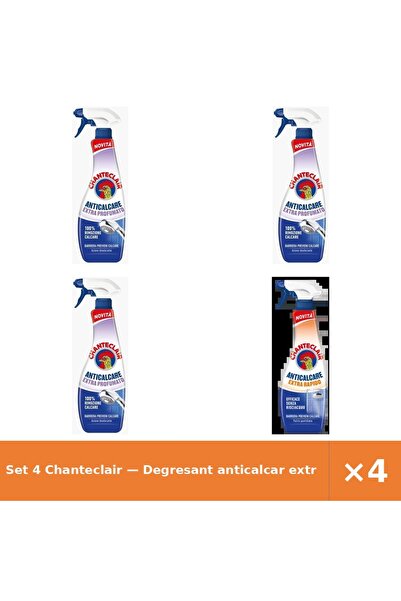 Chanteclair Set 4 — Degresant anticalcar extra-p + Degresant anticalcar extra r