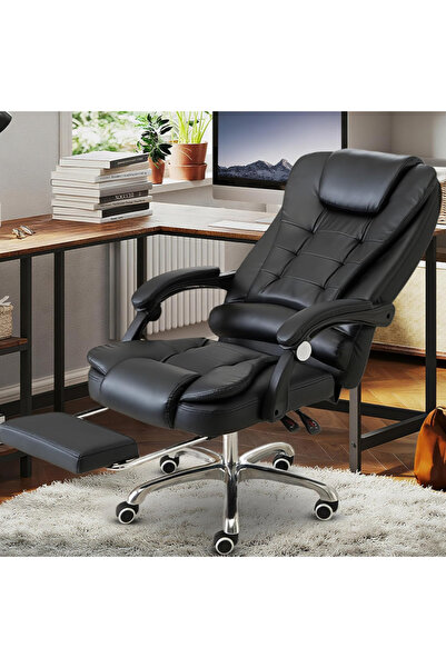 RahaShop Office Chair High Back Office Computer Desk Chair with Armrest Heigh...