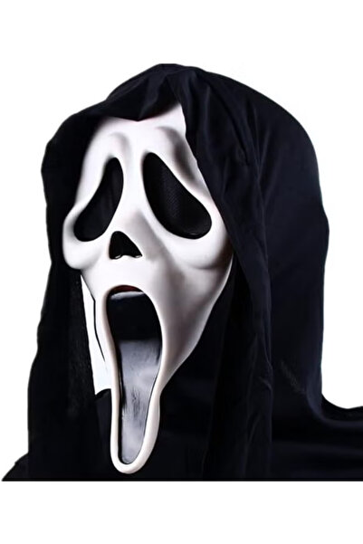 HI-FINE (eb242)Halloween Mask Natural Latex Scary Skull Mask Horror Full Head...