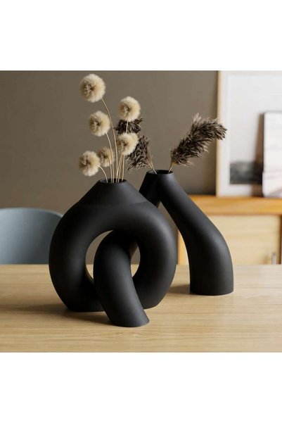 Generic Brand Vază interconectabilă cu imprimare 3D - Vază decorativă interco...