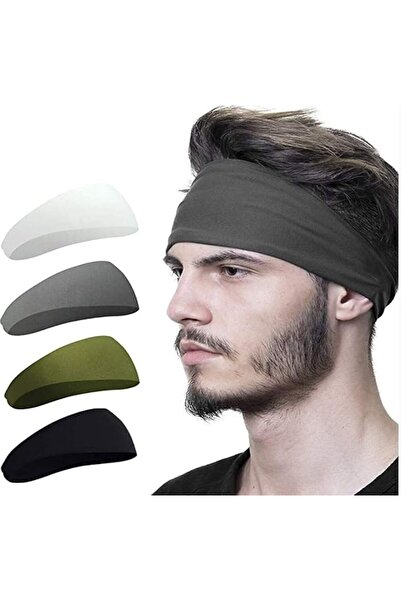 Generic 3PCS Mens Headband, Mens Sweatband & Sports Headband for Running, Cro...