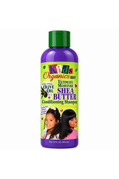 ARGAN Africa's best kids organics ultimate moisture shea butter conditiong sh...