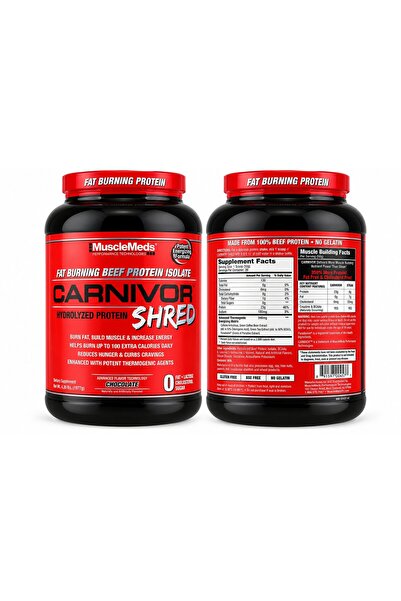 MuscleMeds Carnivor Shred Hydrolyzed Burn Fat, Build Muscle & Increase Energy...