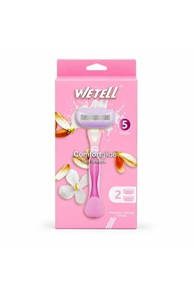 WETELL Comfortglide Spa Breeze Women's Razor Blade (Pack Includes 1 Handle an...