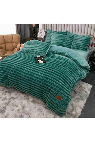 JOJO HOME Σετ παπλωματοθήκης Cocolino αφράτο, 4 τεμαχίων, με ελαστικό για στρ...