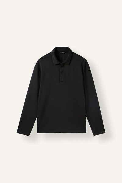 DeFacto Regular Fit Polo Collar Sweatshirt H8234Ax26Au