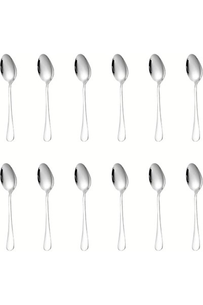 GoodTool 12 Pack Stainless Steel Teaspoons, Multipurpose Scoop with Mirror Po...
