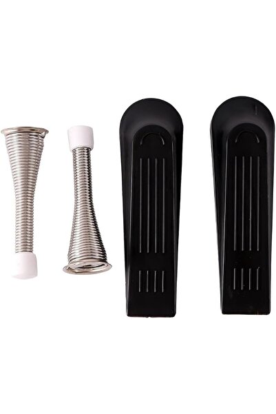 Lawazim Plastic Door Stopper Set-4 Piece-Durable Lightweight Door Wedge Pack ...
