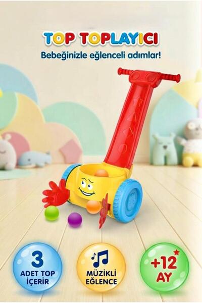 Tıfıl Toys Müzikli ve Işıklı Top Toplama Oyunu Bebek Gelişimini Destekleyen T...