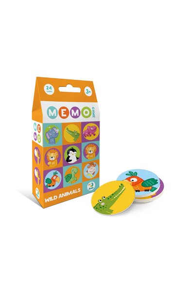 dodotoys Joc de memorie, Animale sălbatice