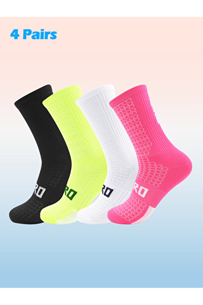 Choice M/L MC3 Cycling Socks Men 4 Pairs/set Biking Socks Women Sport Sweat A...