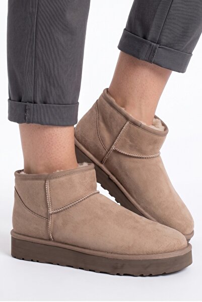 Geppetto Furry Warm Water-Repellent Women's Autumn Winter Daily Use Short Min...