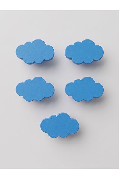 Baylin3D 5 Cloud Design Cabinet Handles (with 30mm Screw) - Plastic