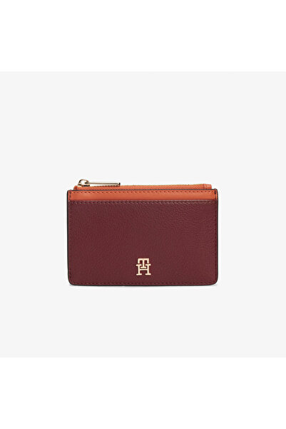 Tommy Hilfiger TH ICON LONG CC HOLDER SEASONAL OS GNE Velvet Maroon
