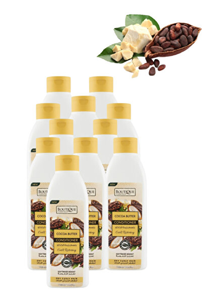 Boutique 11 Pieces Cocoa Butter Conditioner for Dry Curly Hair 1000ML