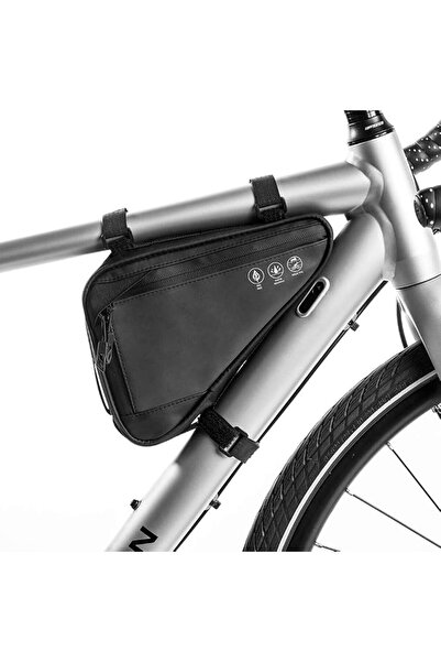 GENERAL Lukovee Bike Triangle Frame Bag, Cycling Waterproof Front Handlebar B...