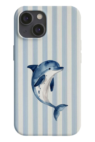 farifra iPhone 13/14 Uyumlu Desenli Silikon Lansman Telefon Kılıfı -K044BEBE.png