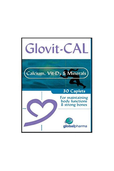 GLOVIT كالسيوم كبسولات - 30 كبسولة لدعم صحة العظام والمعادن