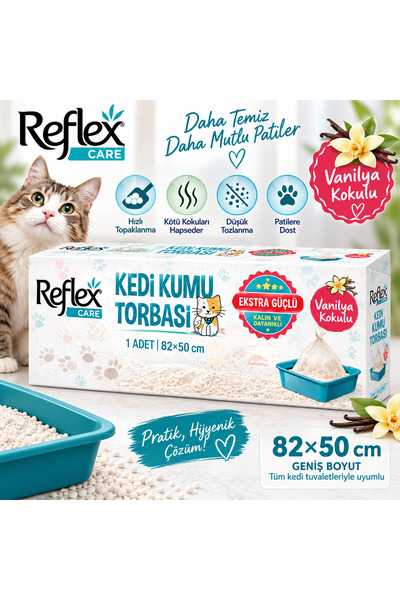 Care Vanilya Kokulu Kedi Kumu Torbası 82X50CM (7 Adet)