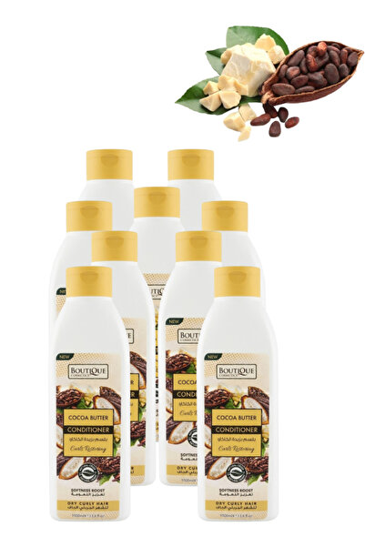Boutique 9 Pieces Cocoa Butter Conditioner for Dry Curly Hair 1000ML