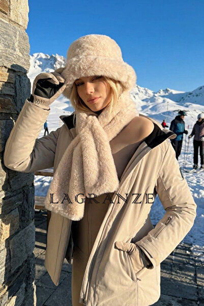 LAGRANZE WINTER COUTURE Atkı Bere İkili Set