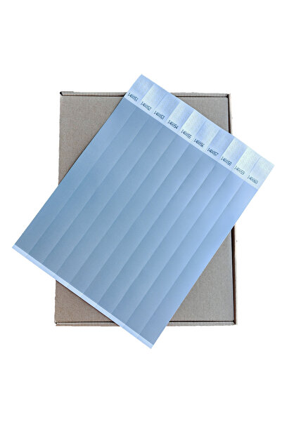 Generic Brand Bratari Evenimente Tyvek 19x250mm Numerotate, Set 500 Buc, Rezi...