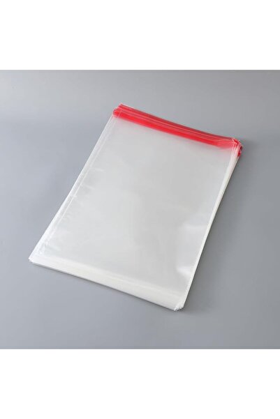 Red Dot Gift ® 100 pcs (27X52+3cm) Plastic Bags self-sealing Cellophane Cryst...