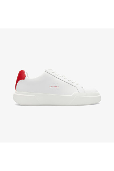 Calvin Klein Chunky Cupsole Laceup Erkek Beyaz Sneaker