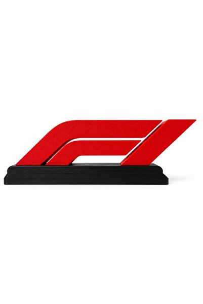 OEM Decor 3D Formula 1, Logo F1 cu suport, ornament pentru birou, printat 3D,...