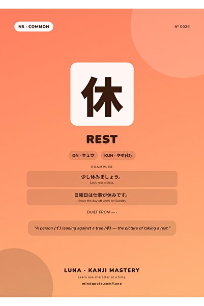 OEM Poster Infografic Kanji Odihna, Design Japonez Minimalist, Carton Premium...